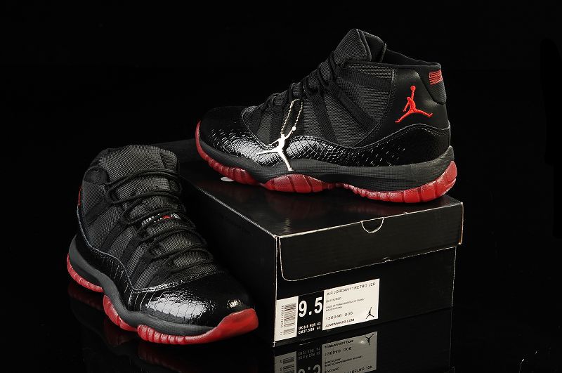 Air Jordan 11 Mens Shoes Aaa Black/Red Online